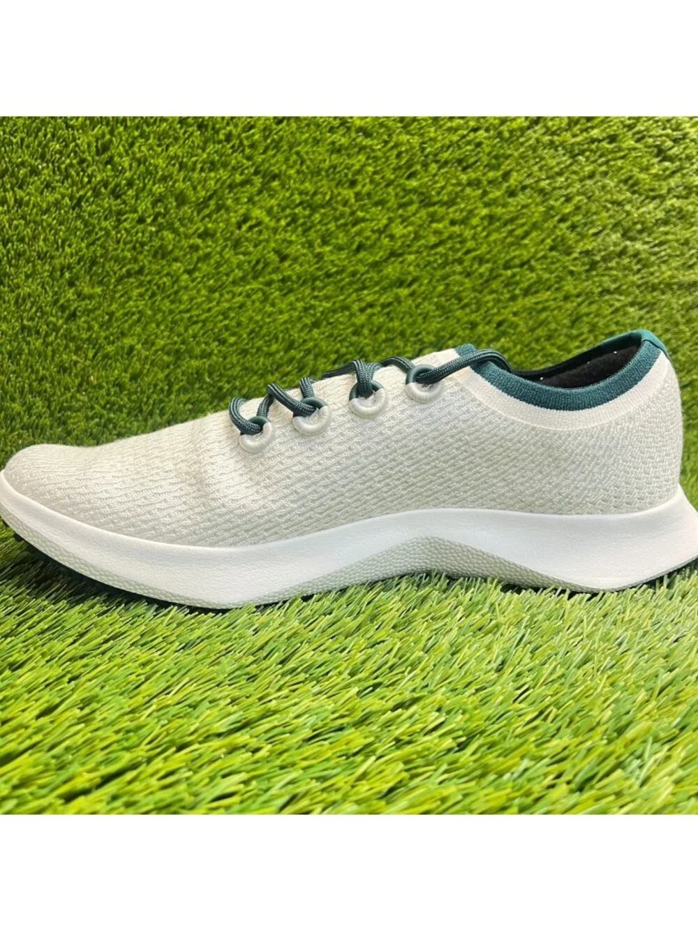 Allbirds Tree Dasher 2 Mens Size 13.5 Twilight White Running Shoes Sneakers